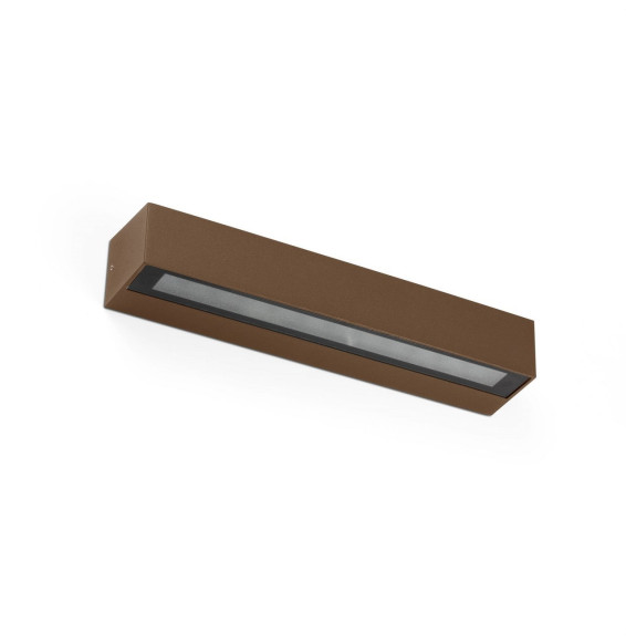 FARO - Aplique DORO-20 LED 2x10W 3000K marrón oxido