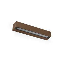FARO - Aplique DORO-20 LED 2x10W 3000K marrón oxido