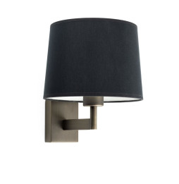 FARO - Aplique ARTIS bronce pantalla negra