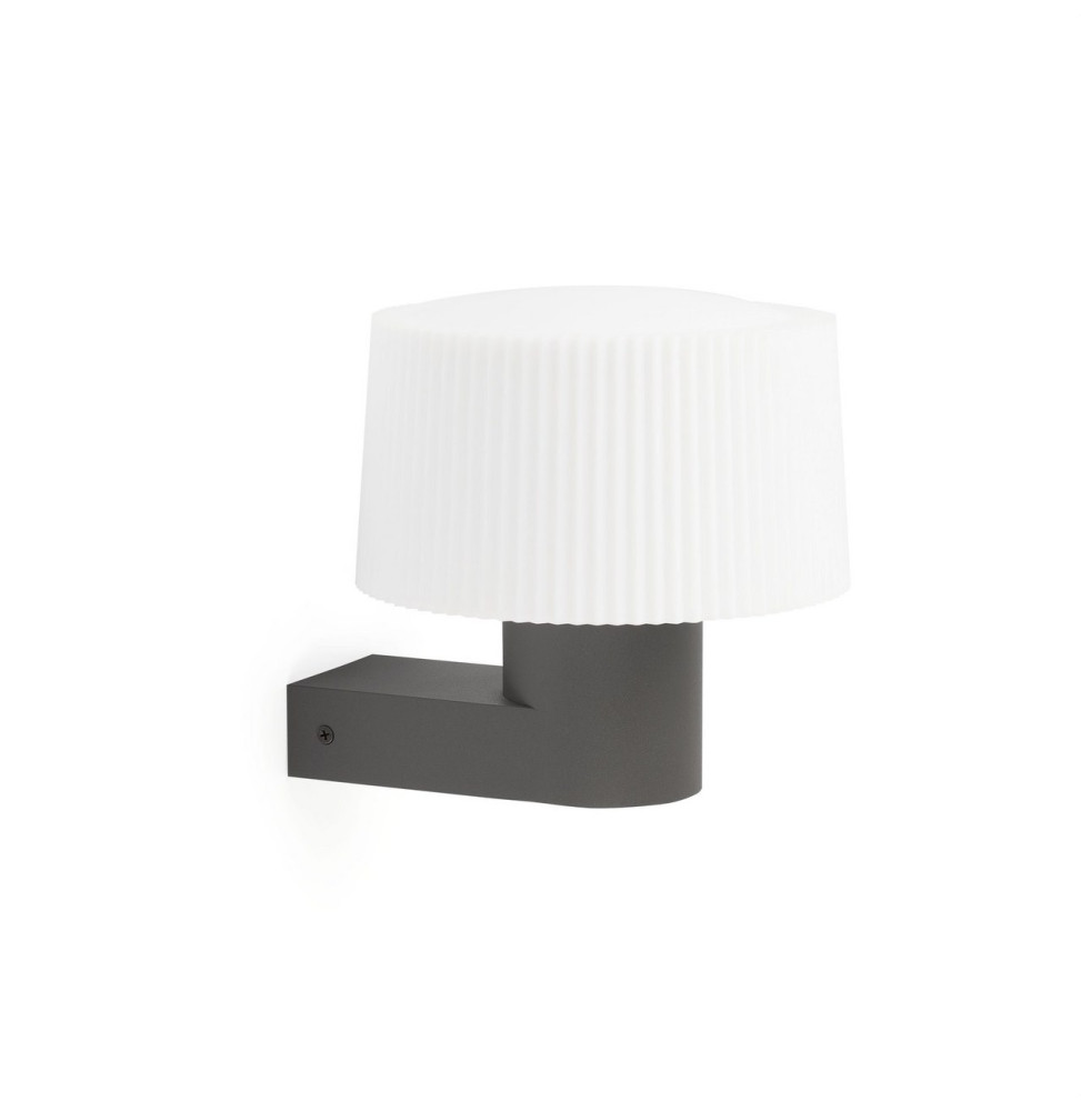 FARO - Aplique MUFFIN 1xE27 15W gris oscuro