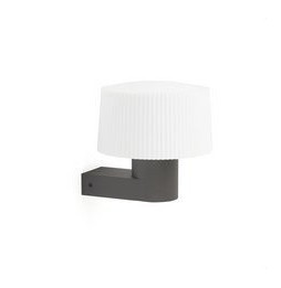 FARO - Aplique MUFFIN 1xE27 15W gris oscuro