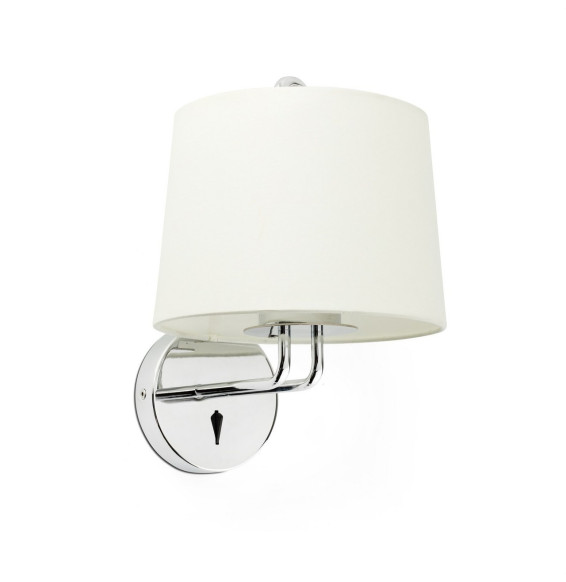 FARO - Aplique MONTREAL cromo pantalla beige