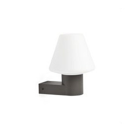 FARO - Aplique MISTU 1xE27 15W gris oscuro