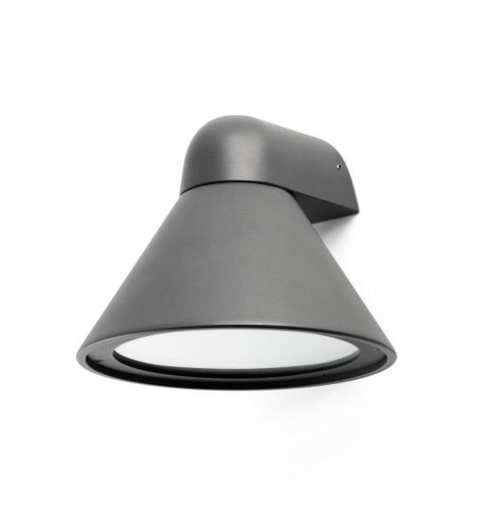 FARO - Aplique PALS 1xE27 gris oscuro