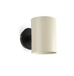 FARO - Aplique GUADALUPE negro pantalla beige