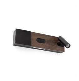 FARO - Aplique MAGOS nogal 6W Dim lector 3W 2700K inducción