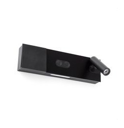 FARO - Aplique MAGOS negro 6W Dim lector 3W 2700K inducción