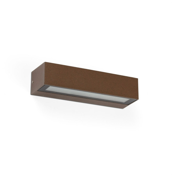 FARO - Aplique LAKO LED 8W 3000K marrón oxido