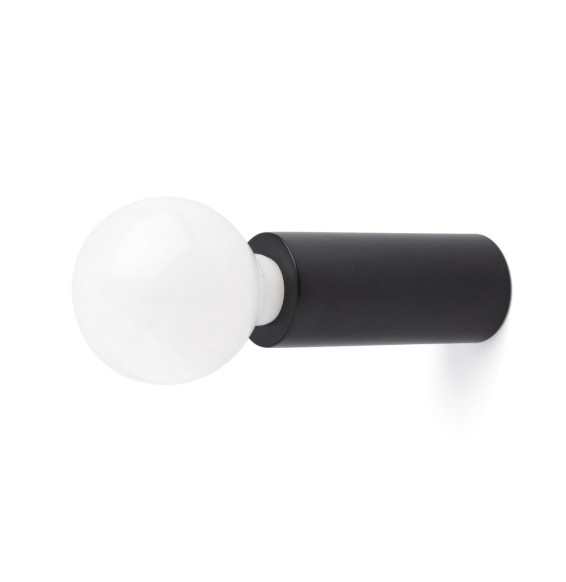 FARO - Aplique TEN-140 1xE27 negro mate
