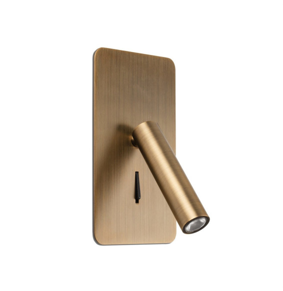 FARO - Aplique SUAU lector LED 3W 3000K bronce