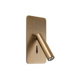 FARO - Aplique SUAU lector LED 3W 3000K bronce