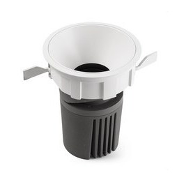FARO - Downlight DEEP90 redondo blanco 15° 2700K CRI95 spread