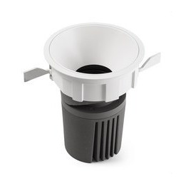 FARO - Downlight DEEP90 redondo blanco 15° white CRI95 spread