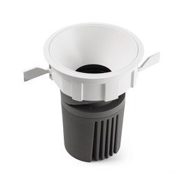 FARO - Downlight DEEP90 redondo blanco 36° 3000K CRI95 stripy