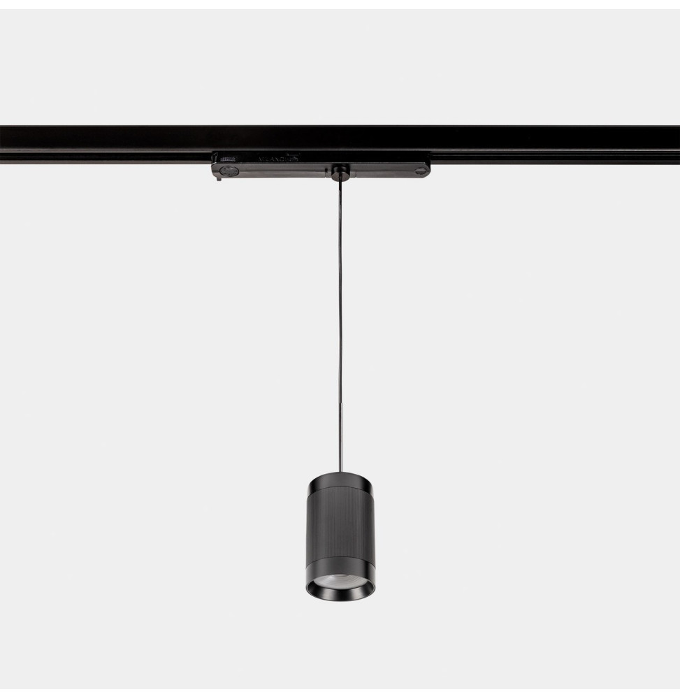 LedsC4 - Luminaria colgante Iris Track Hoop 50° 6.3 blanco neutro - 4000K CRI 90 ON-OFF negro/oro/transparente IP20 750lm