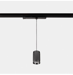 LedsC4 - Luminaria colgante Iris Track Hoop 50° 6.3 blanco neutro - 4000K CRI 90 ON-OFF negro/oro/transparente IP20 750lm
