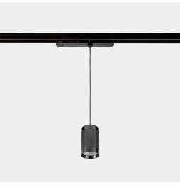 LedsC4 - Luminaria colgante Iris Track Hoop 50° 6.3 blanco neutro - 4000K CRI 90 ON-OFF blanco/oro/blanco IP20 750lm