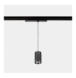LedsC4 - Luminaria colgante Iris Track Hoop 50° 6.3 blanco neutro - 4000K CRI 90 ON-OFF blanco/oro/blanco IP20 750lm