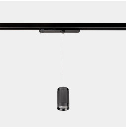 LedsC4 - Luminaria colgante Iris Track Hoop 50° 6.3 blanco neutro - 4000K CRI 90 DALI-2 negro IP20 750lm
