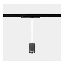 LedsC4 - Luminaria colgante Iris Track Hoop 35° 6.3 blanco neutro - 4000K CRI 90 ON-OFF blanco/gris/transparente IP20 669lm