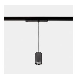 LedsC4 - Luminaria colgante Iris Track Hoop 35° 6.3 blanco neutro - 4000K CRI 90 DALI-2 negro IP20 669lm