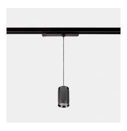 LedsC4 - Luminaria colgante Iris Track Hoop 15° 6.3 blanco neutro - 4000K CRI 90 ON-OFF negro/oro/transparente IP20 613lm