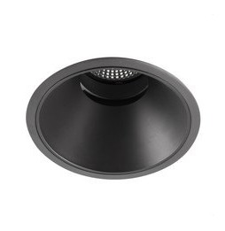FARO - Downlight DEEP90 redondo negro 15° 3000K CRI95 spread