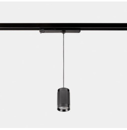 LedsC4 - Luminaria colgante Iris Track Hoop 50° 6.3 2700K CRI 90 ON-OFF blanco/gris/transparente IP20 652lm