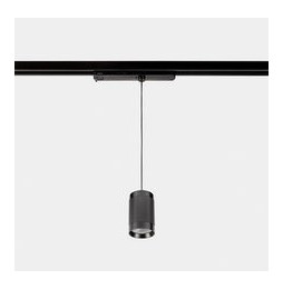 LedsC4 - Luminaria colgante Iris Track Hoop 50° 6.3 2700K CRI 90 ON-OFF blanco/gris/transparente IP20 652lm