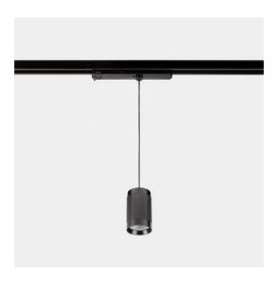 LedsC4 - Luminaria colgante Iris Track Hoop 50° 6.3 2700K CRI 90 DALI-2 blanco/gris/transparente IP20 652lm