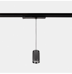 LedsC4 - Luminaria colgante Iris Track Hoop 50° 18.1 blanco neutro - 4000K CRI 90 ON-OFF blanco/oro/blanco IP20 2142lm