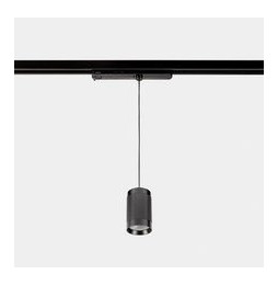 LedsC4 - Luminaria colgante Iris Track Hoop 50° 18.1 blanco neutro - 4000K CRI 90 ON-OFF negro IP20 2142lm