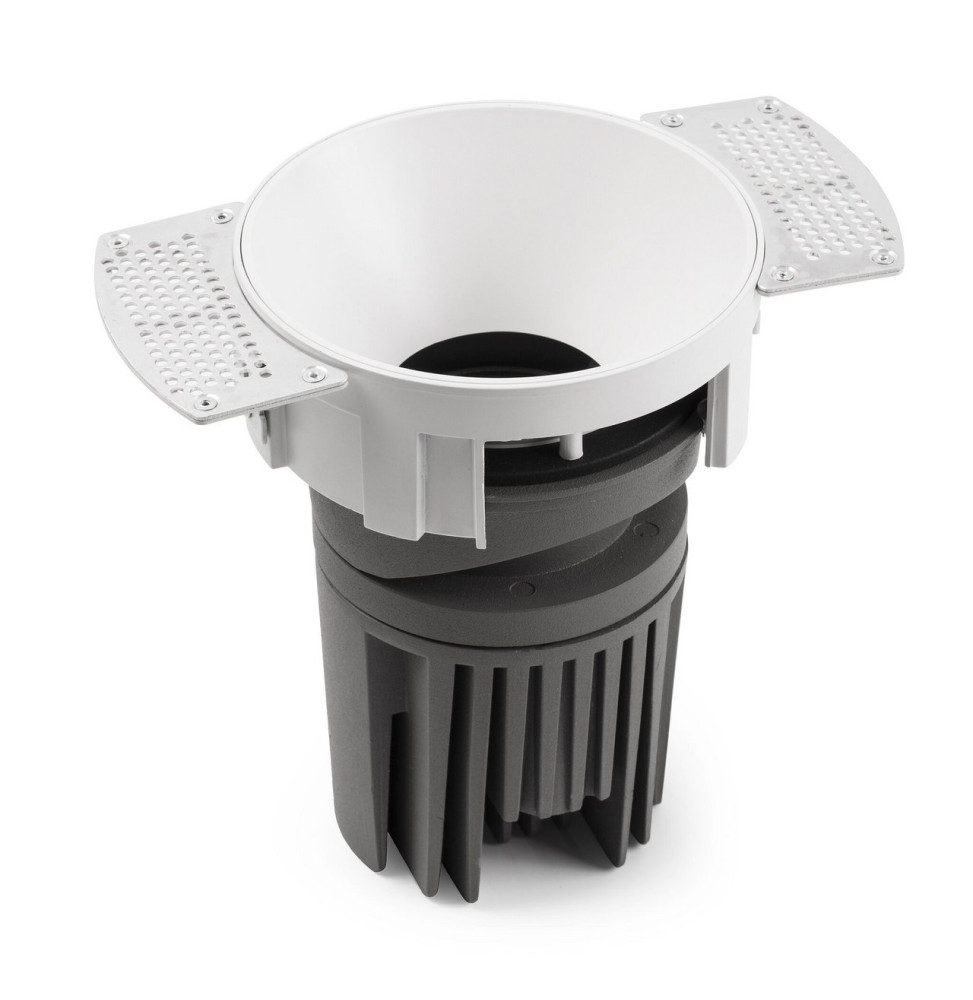 FARO - Downlight DEEP90 redondo sin marco blanco 15° 2700K CRI95