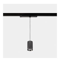 LedsC4 - Luminaria colgante Iris Track Hoop 35° 18.1 blanco neutro - 4000K CRI 90 ON-OFF negro/oro/transparente IP20 1963lm