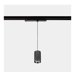 LedsC4 - Luminaria colgante Iris Track Hoop 35° 18.1 blanco neutro - 4000K CRI 90 DALI-2 negro IP20 1963lm