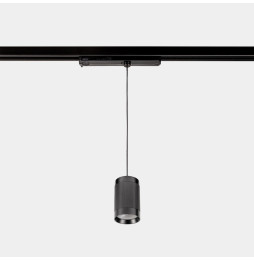 LedsC4 - Luminaria colgante Iris Track Hoop 50° 6.3 3000K CRI 90 DALI-2 negro/oro/transparente IP20 701lm