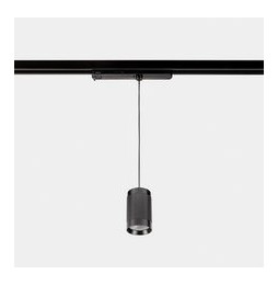 LedsC4 - Luminaria colgante Iris Track Hoop 50° 6.3 3000K CRI 90 ON-OFF negro IP20 701lm