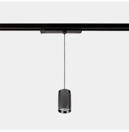 LedsC4 - Luminaria colgante Iris Track Hoop 50° 6.3 3000K CRI 90 ON-OFF blanco/gris/transparente IP20 701lm