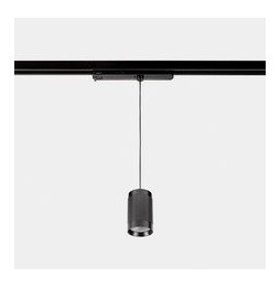 LedsC4 - Luminaria colgante Iris Track Hoop 50° 6.3 3000K CRI 90 ON-OFF blanco/gris/transparente IP20 701lm
