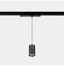 LedsC4 - Luminaria colgante Iris Track Hoop 50° 6.3 3000K CRI 90 DALI-2 blanco/gris/transparente IP20 701lm