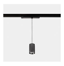 LedsC4 - Luminaria colgante Iris Track Hoop 35° 6.3 3000K CRI 90 ON-OFF blanco/gris/transparente IP20 625lm