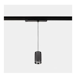 LedsC4 - Luminaria colgante Iris Track Hoop 15° 6.3 3000K CRI 90 DALI-2 blanco/gris/transparente IP20 573lm