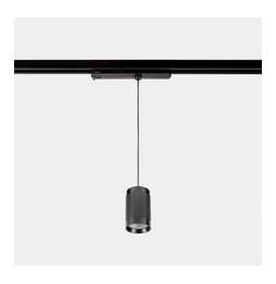 LedsC4 - Luminaria colgante Iris Track Hoop 50° 18.1 3000K CRI 90 ON-OFF negro/oro/transparente IP20 2002lm