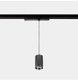 LedsC4 - Luminaria colgante Iris Track Hoop 50° 18.1 3000K CRI 90 DALI-2 negro/oro/transparente IP20 2002lm