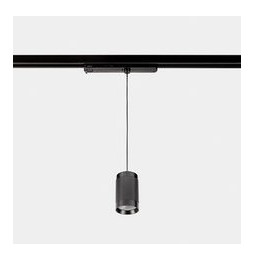 LedsC4 - Luminaria colgante Iris Track Hoop 50° 18.1 3000K CRI 90 DALI-2 negro/oro/transparente IP20 2002lm