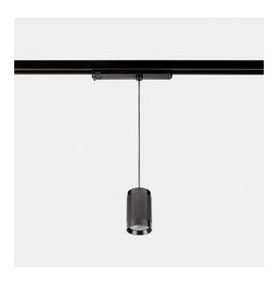 LedsC4 - Luminaria colgante Iris Track Hoop 35° 18.1 3000K CRI 90 ON-OFF negro/oro/transparente IP20 1835lm