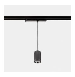 LedsC4 - Luminaria colgante Iris Track Hoop 50° 18.1 2700K CRI 90 ON-OFF blanco/gris/transparente IP20 1862lm