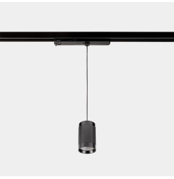 LedsC4 - Luminaria colgante Iris Track Hoop 50° 12.6 2700K CRI 90 ON-OFF blanco/gris/transparente IP20 1367lm