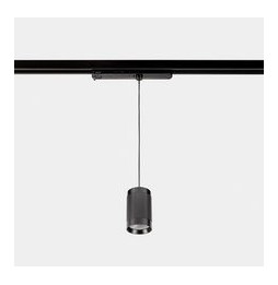 LedsC4 - Luminaria colgante Iris Track Hoop 35° 12.6 2700K CRI 90 ON-OFF negro/oro/transparente IP20 1256lm