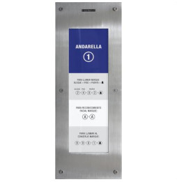 FERMAX - Placa directorio MARINE MEET